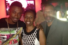 Christopher Martin with Carol & Derrick Francis @ Registry 2013