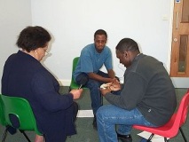 Hyacinth Walford, Vere Richards, Martin Wallace