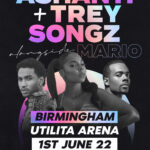 Ashanti, Trey Songz, and Mario Live on stage in Birmingham