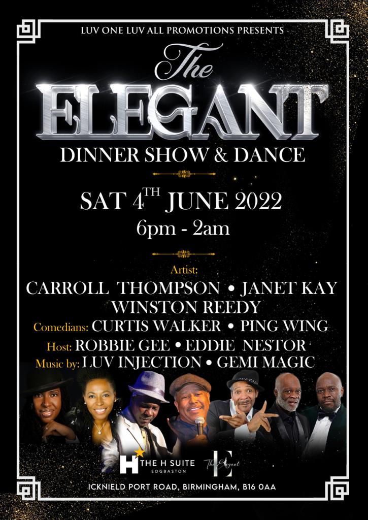 The Elegent Dinner Show and Dance